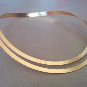 Bridal Necklace, Gold Collar Necklace, Statement Necklace, Infinity Necklace, Strips Necklace, Gold Necklace, Necklace, Wire Necklace