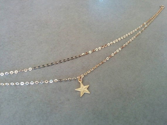 Gold Ankle Bracelet, Gold Anklet, Ankle Bracelet, Star Anklet, Delicate Anklet, Foot Jewelry, Summer Jewelry, Foot Bracelet, Ankle Jewelry