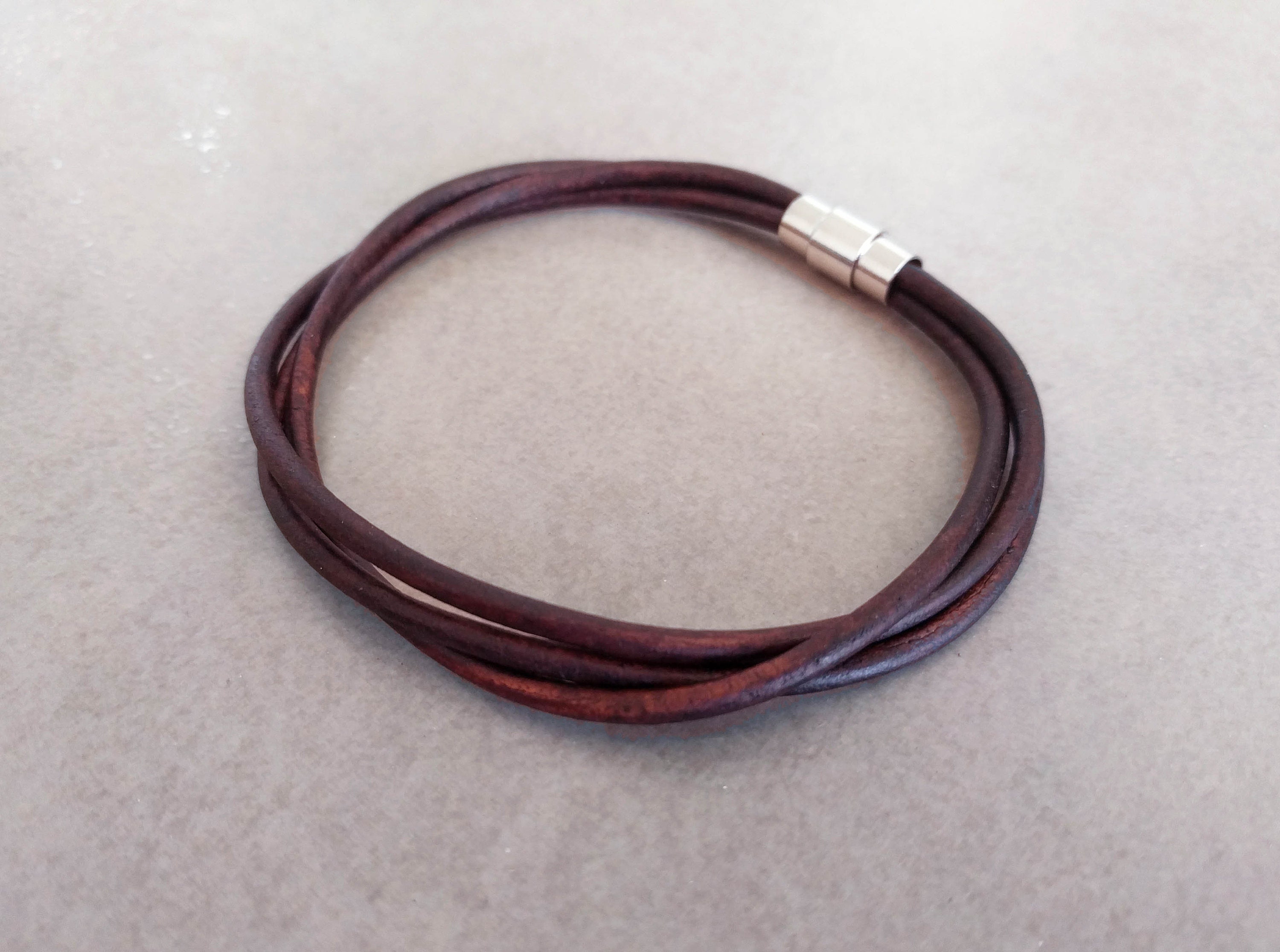 Men Leather Bracelet Mens Bracelet Leather Bracelet Mens -  Denmark