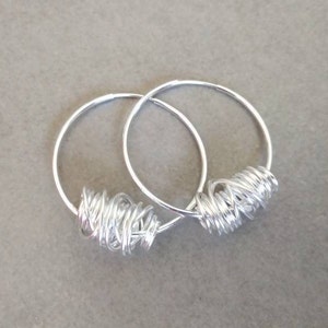 Silver hoop earrings, Hoop Earrings, Silver hoops, Silver Earrings, Sterling Silver Hoop, Thin Silver Hoops, Thin Hoops, Gift For Christmas