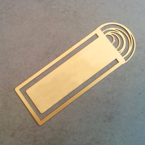 Gold Bookmark, Personalize Bookmark, Name Bookmark, Book Club Gift, Metal Bookmark, Personalise Bookmark, Engraved Bookmark
