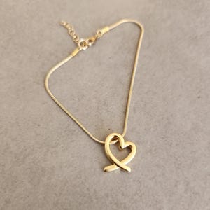Gold Heart Bracelet, Charm Bracelet, Love Bracelet, Friendship Bracelet, Gold Charm Bracelet, Gold Heart Charm, Valentines, Christmas Gift
