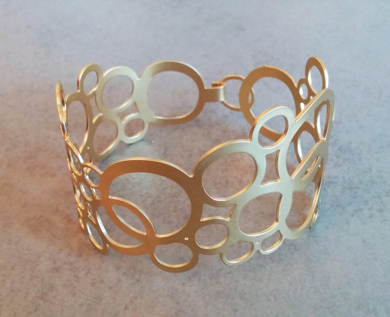 Circle Bracelet, Gold Bracelet, Gold Cuff Bracelet, Cuff Bracelet, Wide Bracelet, Gold Cuff, Gold Bangle, Brass Cuff, Wide Bracelet, Bangles image 7