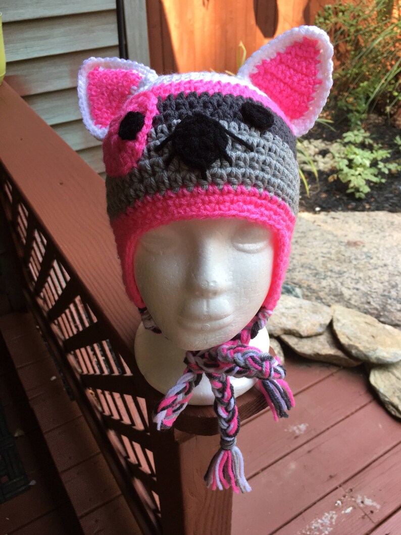 Crochet Kitty Hat/crochet Kitty Beanie/kitty Cat | Etsy