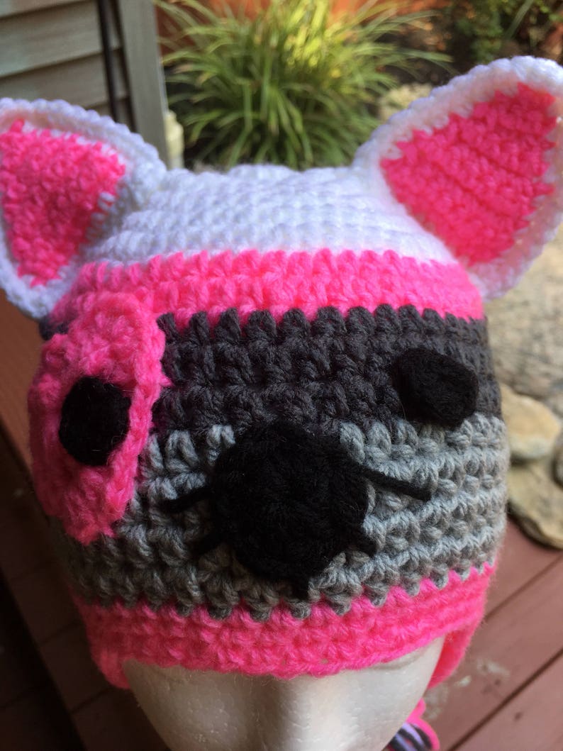 Crochet Kitty Hat/crochet Kitty Beanie/kitty Cat | Etsy