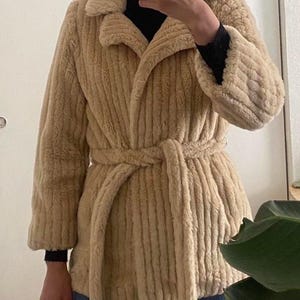 Vintage Faux Fur Coat
