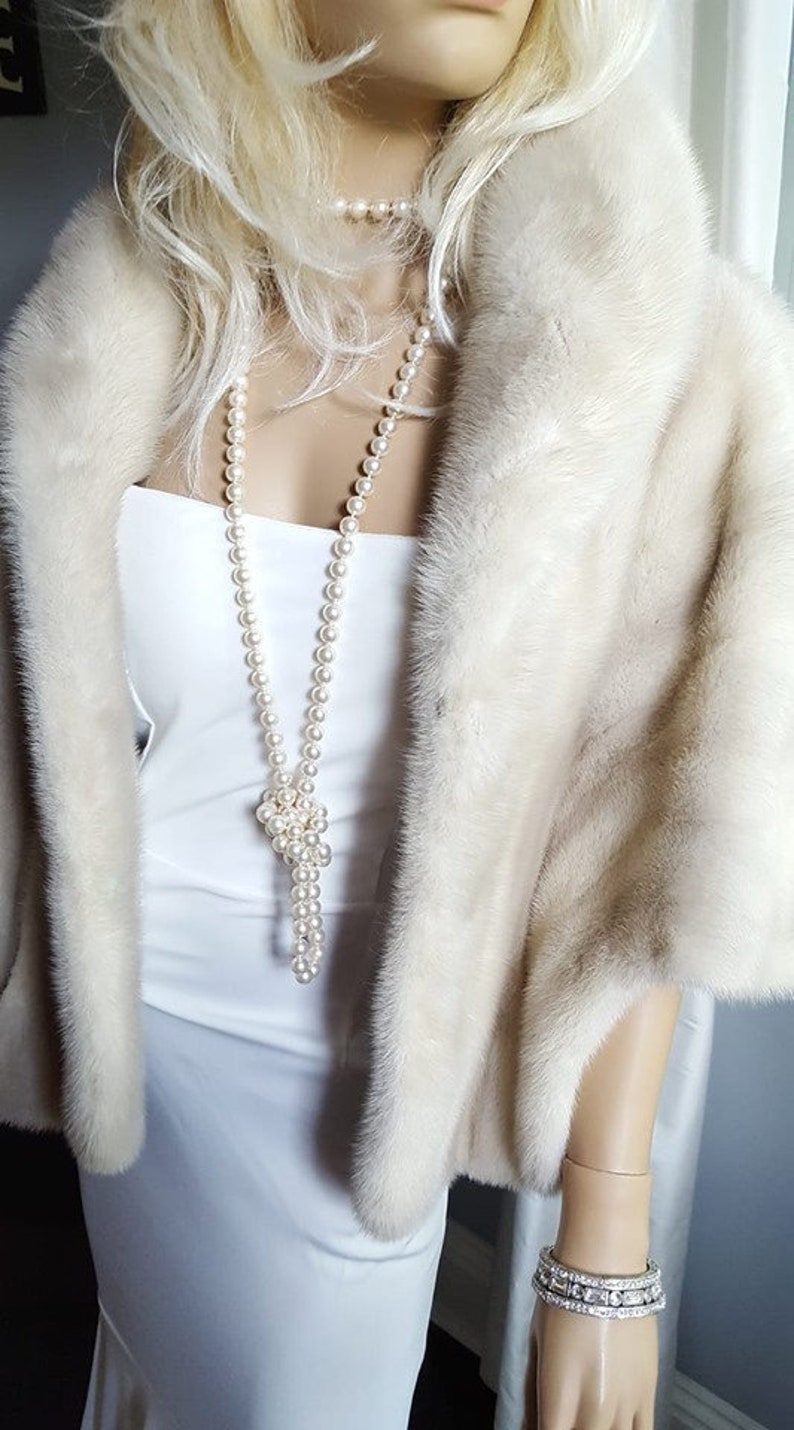 gatsby fur shawl