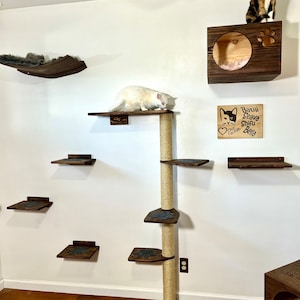 Cat Climbing Structure, Cat Tree, Cat Pole, Cat Scratcher