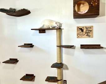 Cat Climbing Structure, Cat Tree, Cat Pole, Cat Scratcher