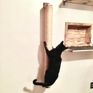 Cat Climber Cat Scratcher  Pet Ramp Cat Tree Cat Wall Shelf Playground