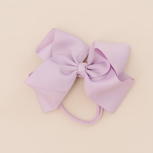 Oversized Bow 5 Skinny Band Grosgrain Nylon Headband Baby - Etsy