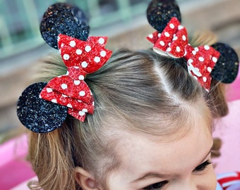Minnie Mouse Bow Etsy