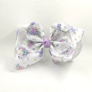 Big Grosgrain Bow - Lilac main image 1