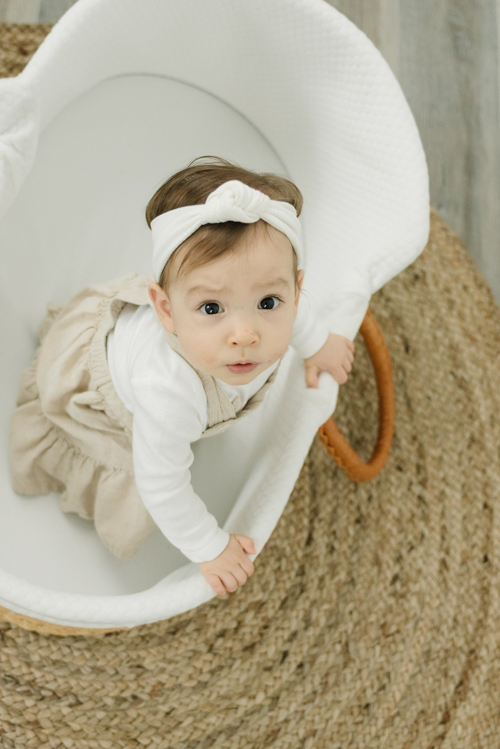 Knotted Fall Ribbed Headwraps, Fall Baby Headband, Soft Baby Headband…