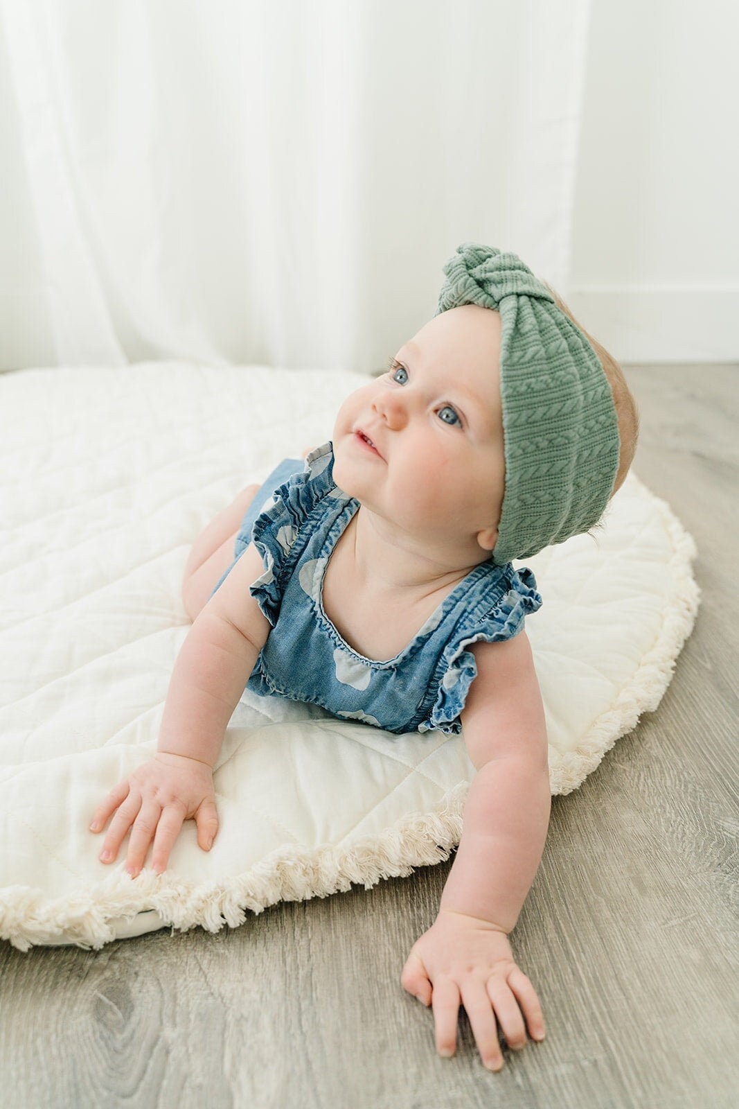 Knotted Cardigan Knit Headbands, Baby Headwrap, Baby Turban, Wide Bab…