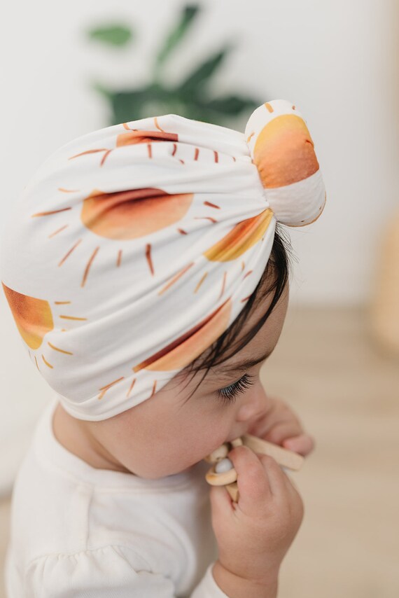 Bébé Bandeaux Fille Garçon Nylon Twist Headwrap Nouveau Né