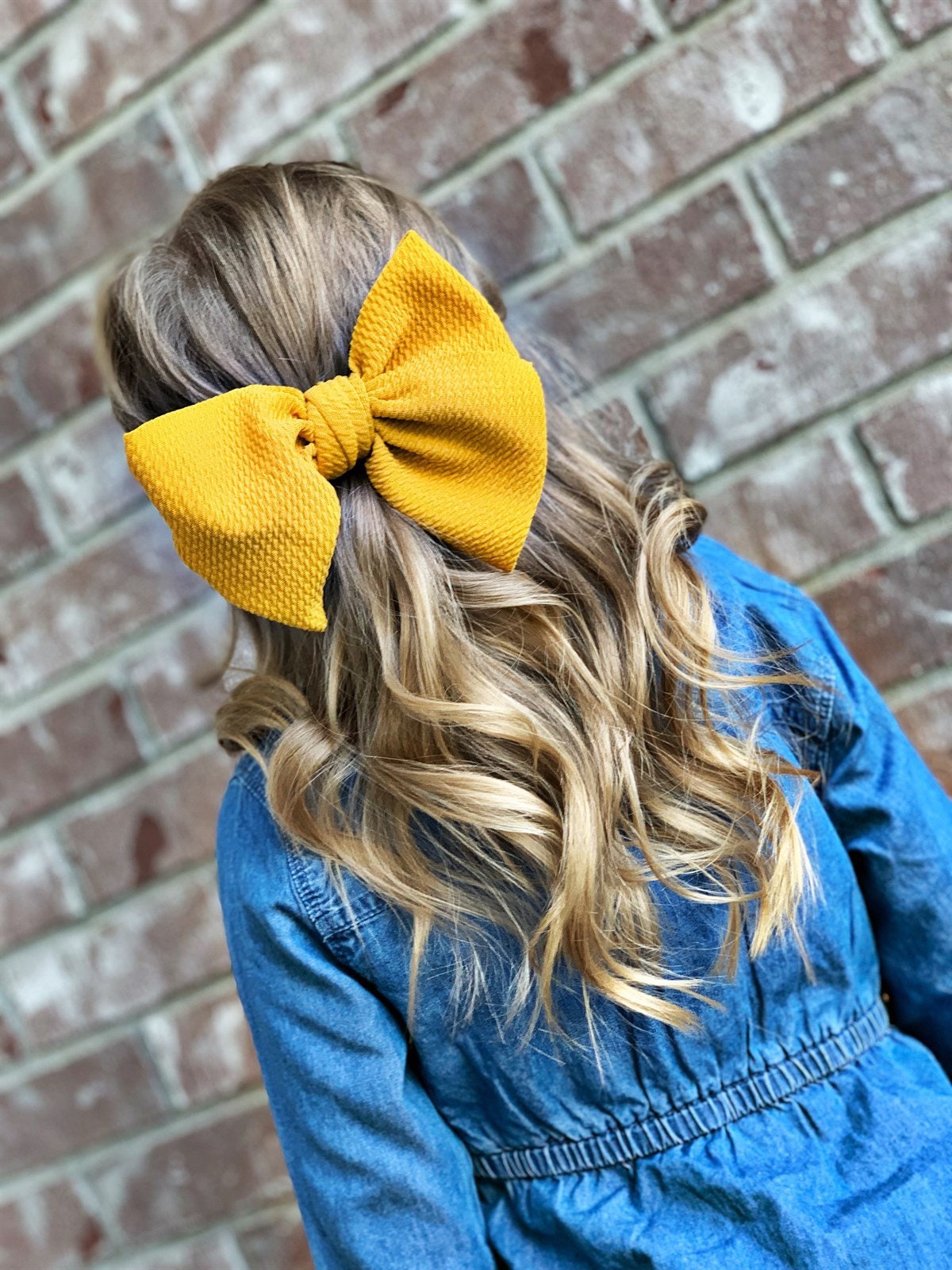 XL Texture Bows, 6" Bows, Six Inch Bows, Large Hair Clip, Big Bo…