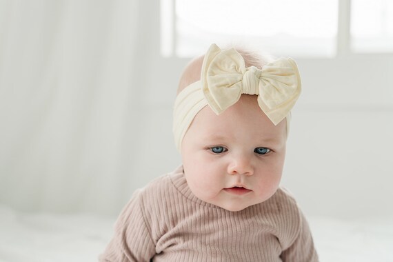 Bandeau nœud bébé fille - accessoires bébé - Bonheur enfantin