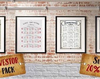 INVESTOR PACK POSTER. The perfect gift for the stock market poster enthusiast.