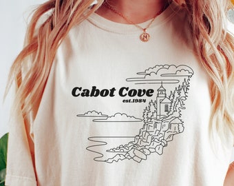 Cabot Cove, Angela Lansbury shirt, Murder She Wrote shirt, Cabot Cove shirt, Jessica Fletcher shirt, Gift for Murder She Wrote Fan