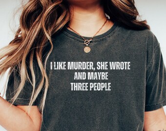 Angela Lansbury Shirt, Murder She Wrote Shirt, Cabot Cove Sweatshirt, Jessica Fletcher Shirt, Geschenk für Murder She Wrote Fan