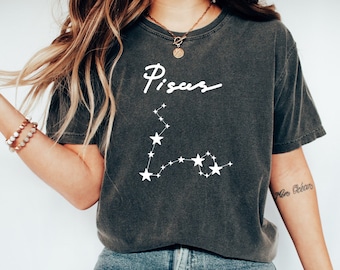 T-shirt vissen sterrenbeeld vissen, cadeau vissen, shirt sterrenbeeld vissen, verjaardagscadeau vissen, T-shirt vissen, verjaardagscadeau vissen, astrologietekens