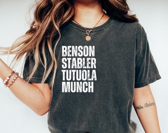 Law and order svu-shirt, benson and stabler-shirt, crime show-T-shirt, true crime-shirt, true crime-fan, cadeau voor vriend