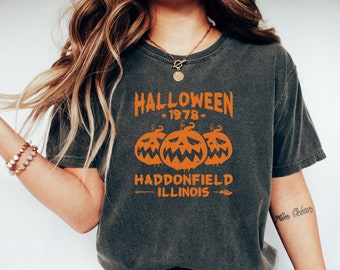 Comfort Colors Halloween shirt, Mike Myers, Happy Halloween, Halloween t shirt, Vintage Halloween tee, Retro Halloween tshirt
