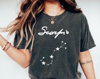 Scorpio Zodiac Tee, scorpio gift, Zodiac scorpio birthday gift, scorpio t-shirt, scorpio zodiac, scorpio birthday, Astrology shirt