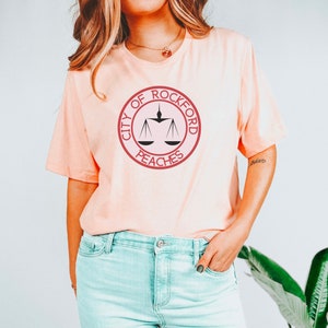 Rockford Peaches shirt, Peaches shirt, a league of their own shirt, baseball shirt, Peaches baseball team