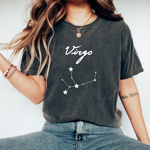 Virgo Zodiac tee, Virgo tee, Zodiac Virgo birthday gift, Virgo birthday gift, Virgo gift, astrology shirt, zodiac sign shirt