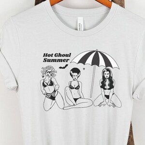 Hot Ghoul Summer, Funny goth shirt, Horror queen shirt, Medusa shirt, summer shirt, womens shirt