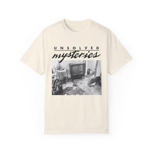 True crime shirt, unsolved mysteries shirt, unsolved mysteries, true crime