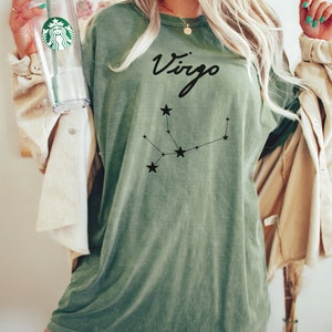 Virgo Zodiac tee, Virgo tee, Zodiac Virgo birthday gift, Virgo birthday gift, Virgo gift, astrology shirt, zodiac sign shirt