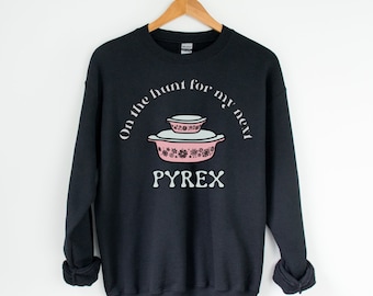 Pyrex Collector retro inspired sweatshirt. Vintage pyrex, Retro Pyrex, Pyrex fan, gift for her