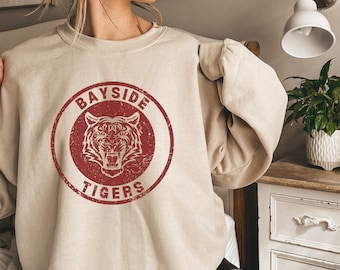Bayside Tigers sweatshirt, Saved by the bell, Gift for friend, Saved by the bell shirt, Bayside tigers