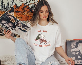 The Weirdos /The Craft Shirt / Cat shirt/Shirt from the craft / We are the weirdos  tee / The Craft Tee Shirt