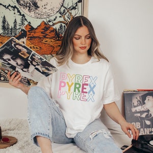 Pyrex shirt, Pyrex collector, Pyrex gift, Comfort colors shirt, retro shirt, vintage style