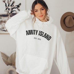 Jaws hoodie, Amity Island Hoodie, Jaws Sweatshirt, Amity Island Sweatshirt,