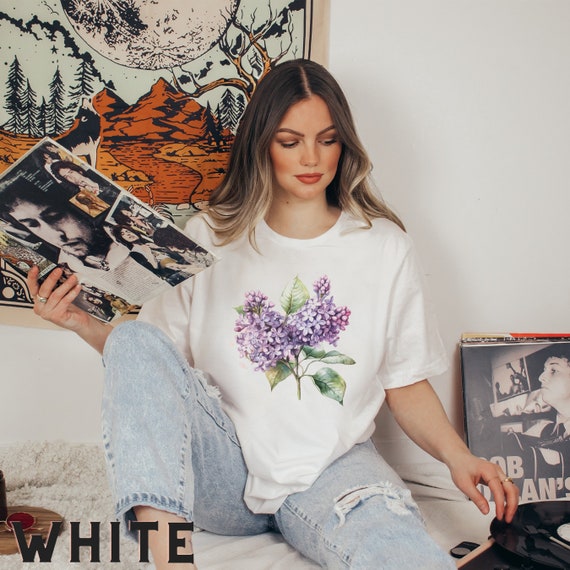 Hippie flower shirt sale