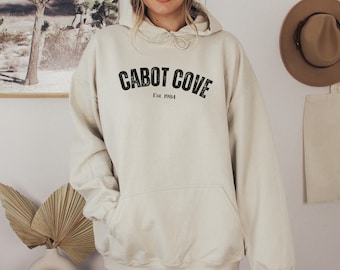 Cabot Cove hoodie, Murder she wrote hoodie, Jessica Fletcher, Angela Lansbury, Cabot Cove tröja.