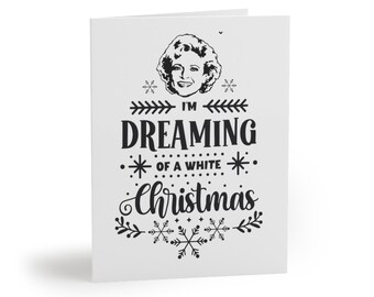 Golden Girls Christmas card, Golden girls fan, Golden girls gift, Betty white, Chrismas card, greeting card, The Golden Girls