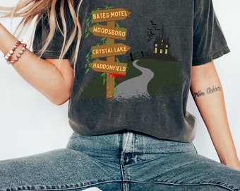 Camiseta de película de terror, fanático de películas de terror, camiseta de terror, camiseta de gritos, camiseta de Halloween