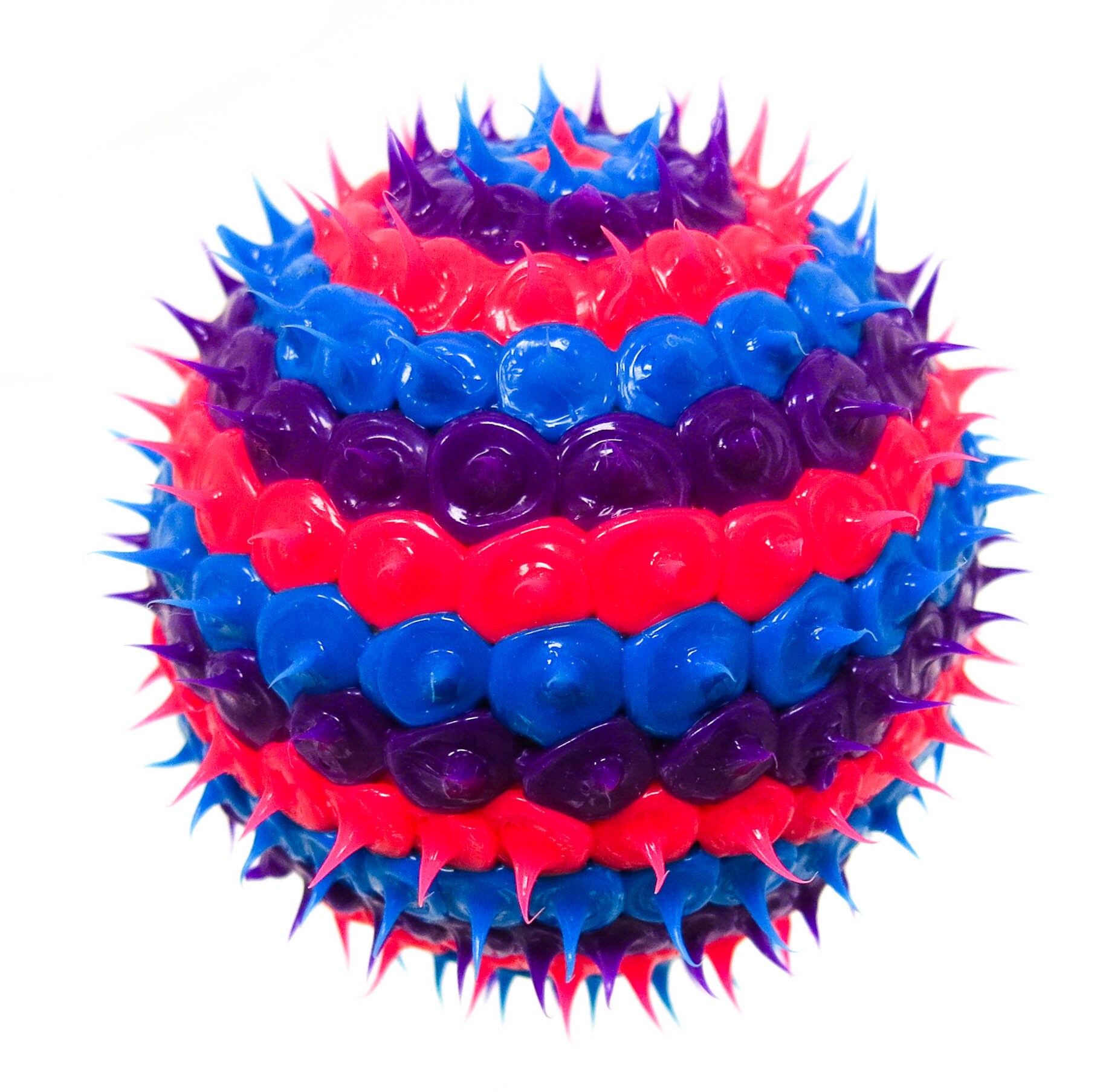 3 pcs Super Spiky Rubber Bouncy Balls Party Favors for Kids Etsy