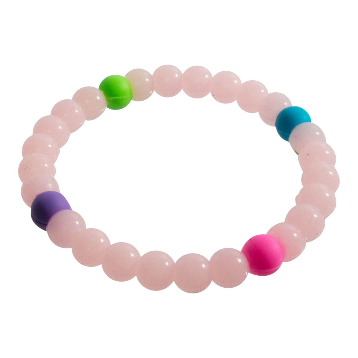 Glow in the Dark Bracelets for Kids 6 PCs Pack Fluorescent Etsy