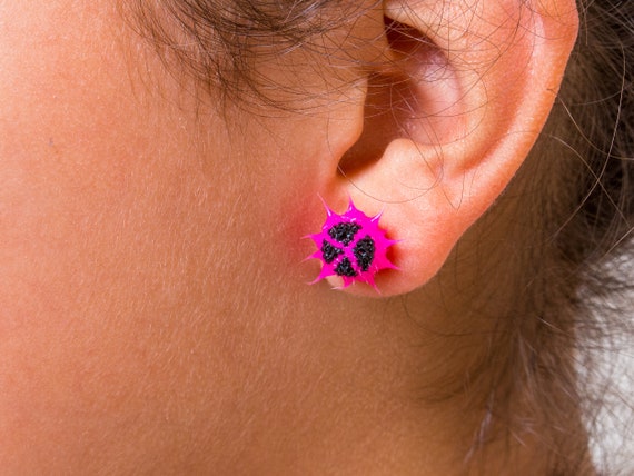 Spiky Earrings for Girls Teens Tweens 6 Pack Hypoallergenic