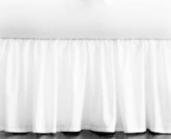 Foot Head Of Bed 36 Long Solid Bed Skirts Designed To Fit Xl Twin Dorm Room Beds