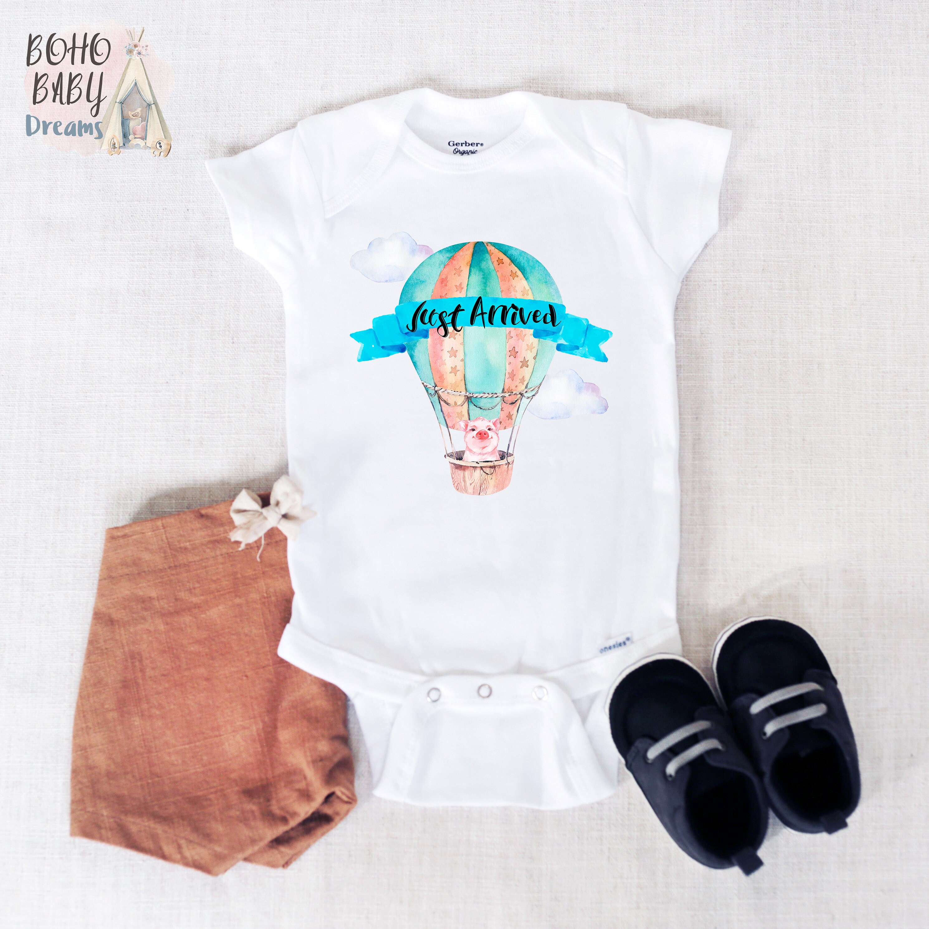 just arrived baby boy outfit