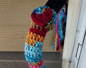 Walking Cane Cover, Crochet Cane Cover, Cane Sock, Cane Sleeve, Cane Stocking, Cane Fashion, Cane Accessory, Cane Warmer, Handmade Crochet.