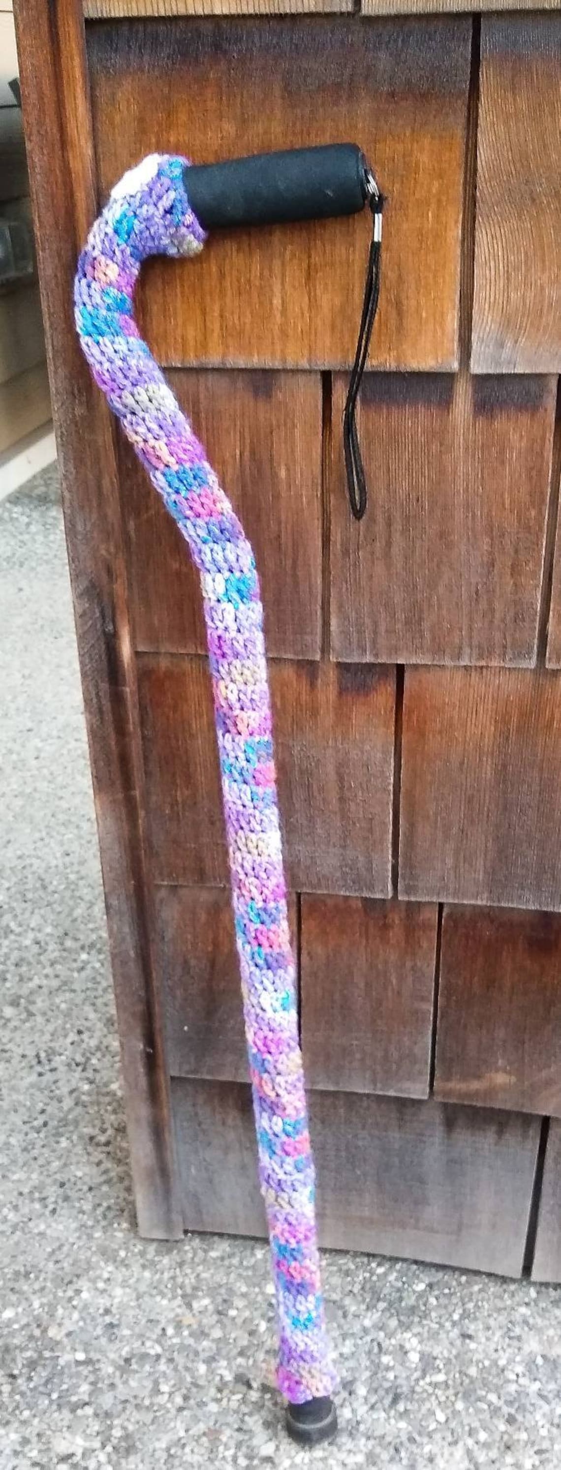 Paint Cane Cover Crochet Cane Cover Cane Accessory Cane Etsy